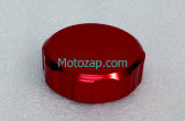 Крышка тормозного бачка мотоцикла - красного цвета